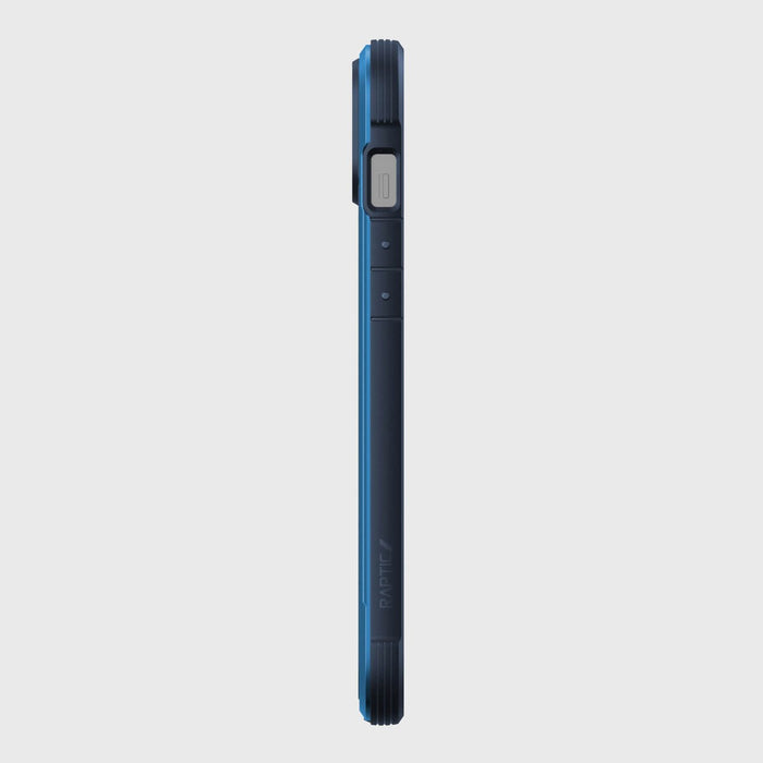 Raptic X-Doria Shield Case iPhone 14 armored cover blue