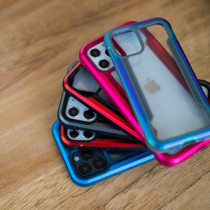 Raptic X-Doria Shield Case iPhone 14 Pro armored opal cover