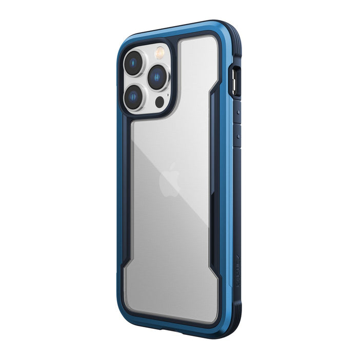 Raptic X-Doria Shield Case iPhone 14 Pro Max armored cover blue