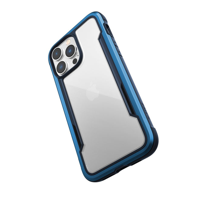 Raptic X-Doria Shield Case iPhone 14 Pro Max armored cover blue