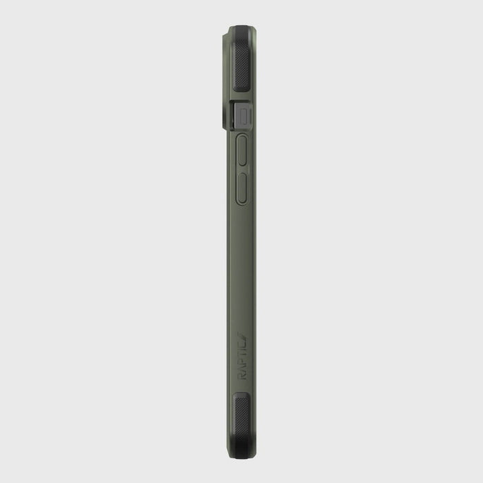 Raptic X-Doria Secure Case iPhone 14 Plus with MagSafe armored cover green