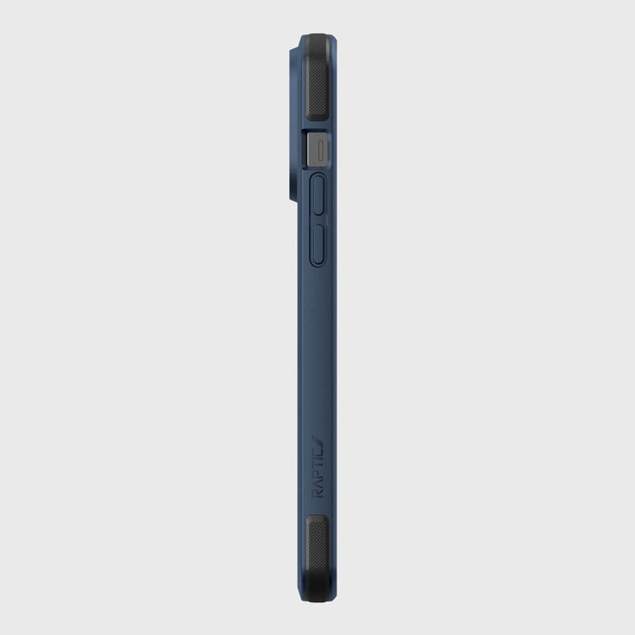 Raptic X-Doria Secure Case for iPhone 14 Pro with MagSafe armored cover blue