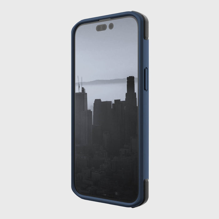 Raptic X-Doria Secure Case for iPhone 14 Pro Max with MagSafe armored cover blue