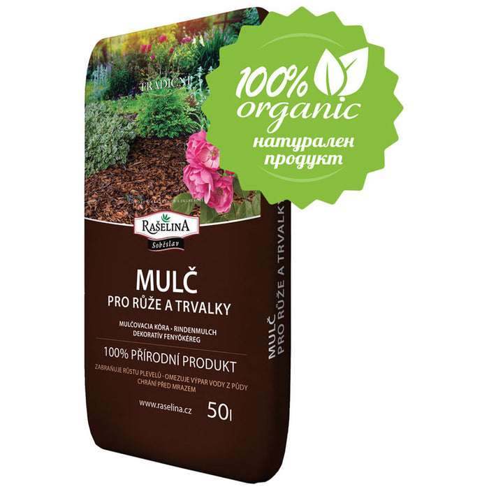 DECORATIVE MULCH FOR ROSES 50L RASELINA SOBESLAV