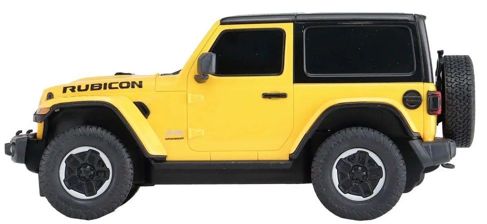 Кола с дистанционно управление Rastar - Jeep Wrangler Rubicon JL, 1:24, асортимент