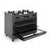 Ravanson KWGE-K90 black gas/electric cooker - Free-standing kitchensAGD-KWS<<<Home Appliance - ProductsAGD<<<ActionPL