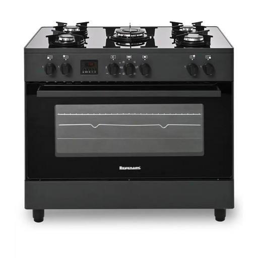 Ravanson KWGE-K90 black gas/electric cooker - Free-standing kitchensAGD-KWS<<<Home Appliance - ProductsAGD<<<ActionPL