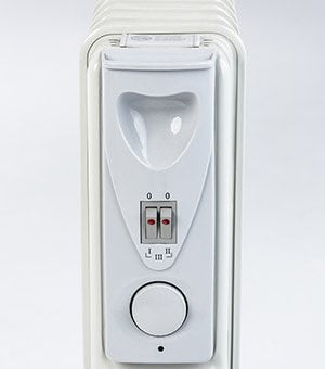 Ravanson OH-09 electric space heater Oil electric space heater Indoor Grey 2000 W