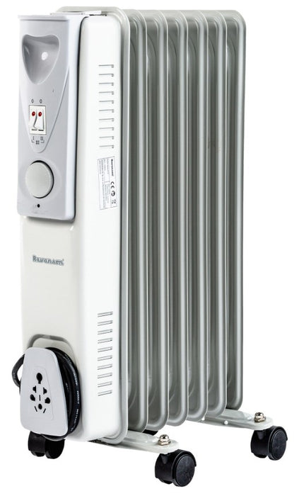 Ravanson OH-07 electric space heater Oil electric space heater Indoor Grey 1500 W