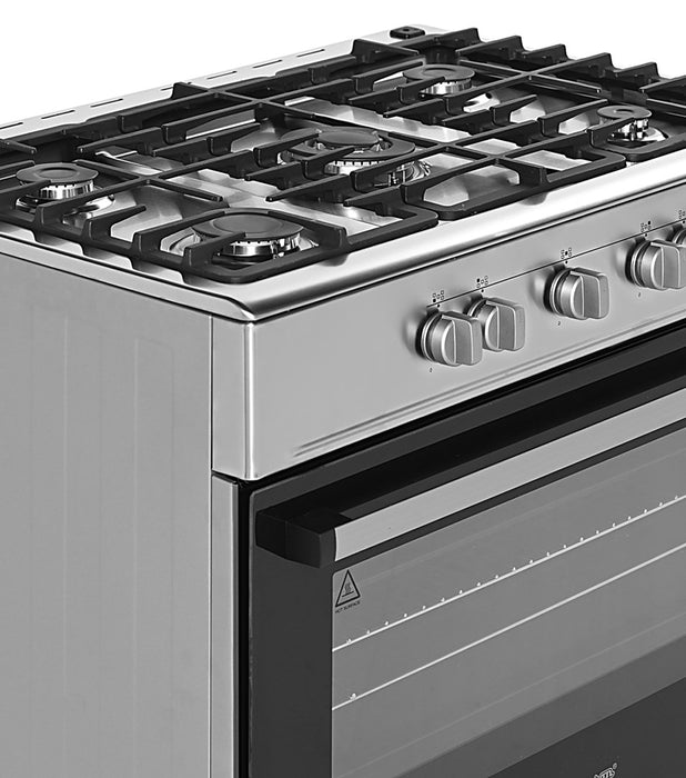 Ravanson KWGE-K90A Cheff (inox) gas and electric cooker