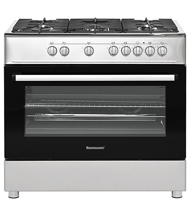 Ravanson KWGE-K90A Cheff (inox) gas and electric cooker