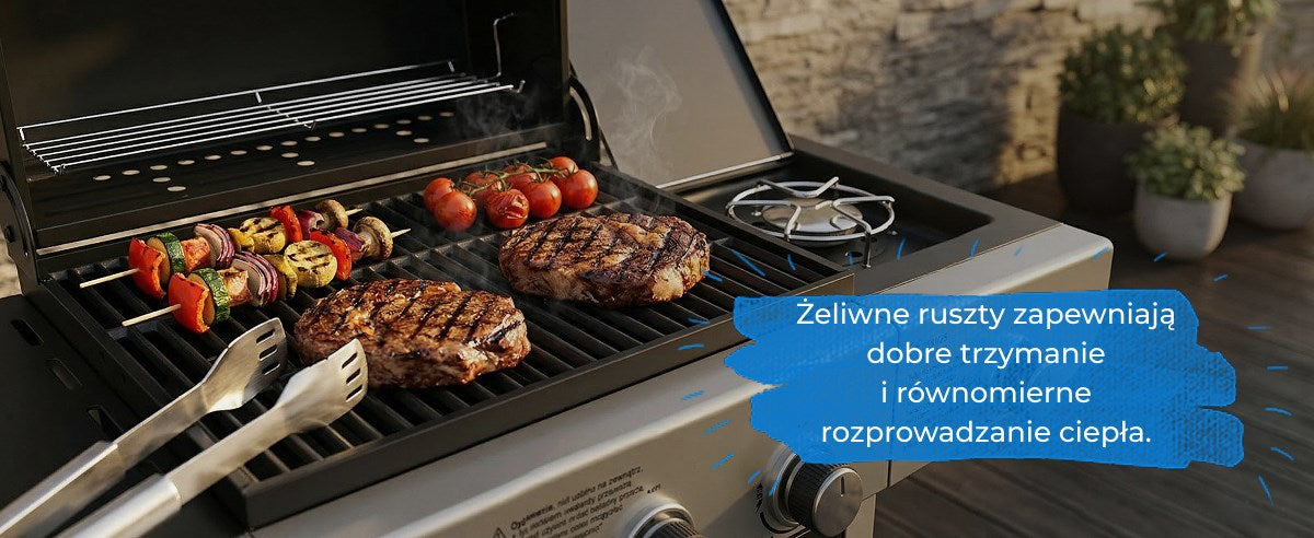 Ravanson GO-3 3-Burner Gas Grill 10,6 kW