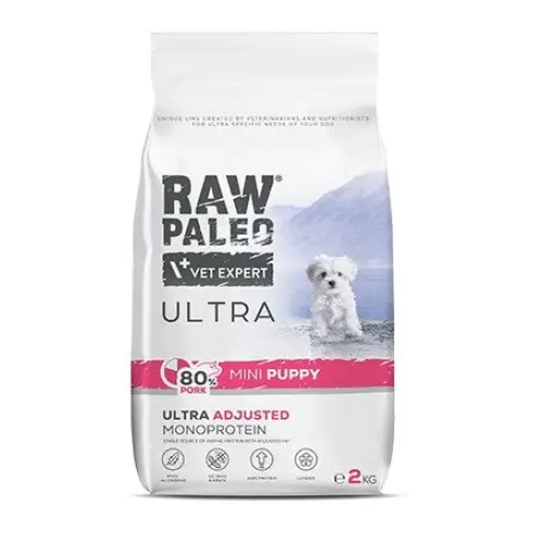 RAW PALEO Ultra Mini Puppy Pork - dry dog food - 2kg - Wet foodDLP-KAM<<<For the dogDLP<<<ActionPL