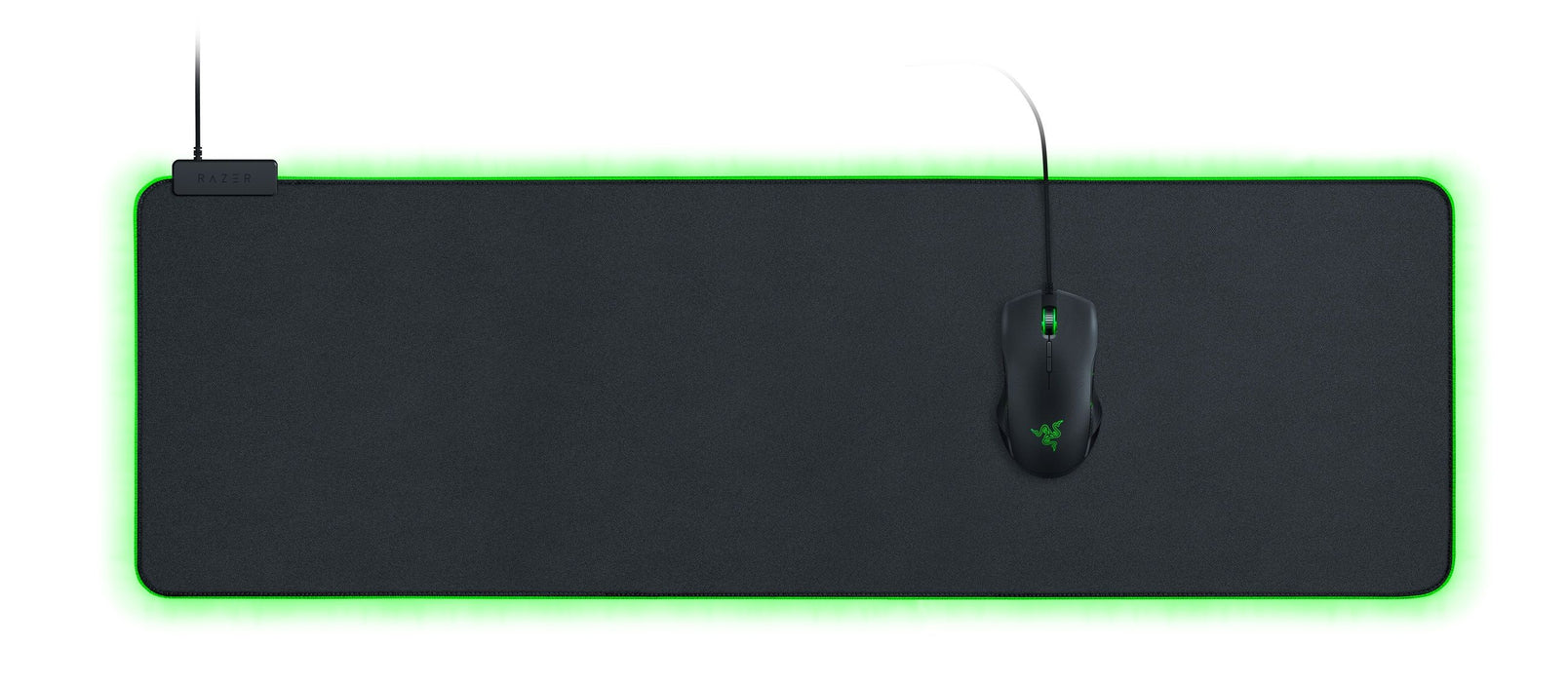 Mouse Mat Razer RZ02-02500300-R3M1 Gaming Black With cable Lighting RGB