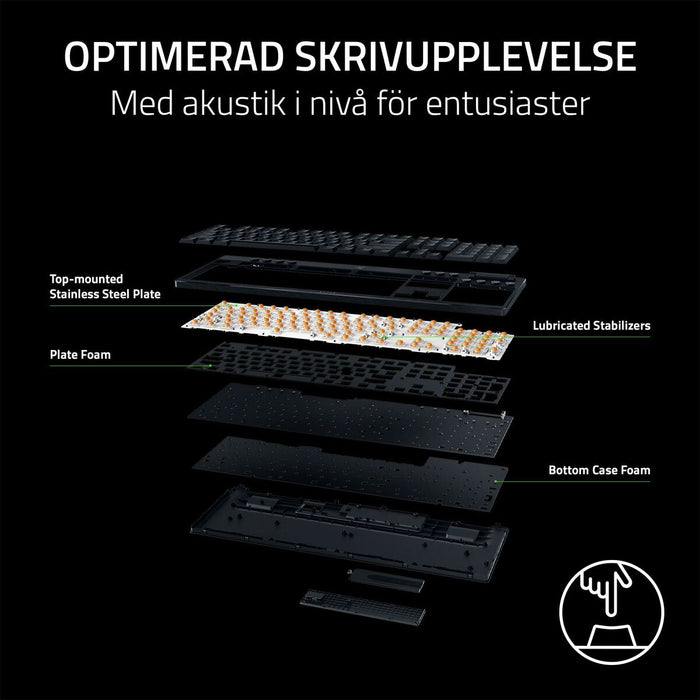 Keyboard Razer RZ03-05270100-R3M1 Black Qwerty US