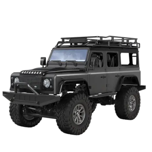 RC remote control car 1:14 Double Eagle (grey) Land Rover Defender E339-003 - Remote-controlled cars<<<Toys<<<InnproXML