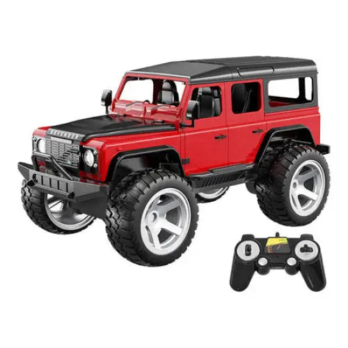 RC remote control car 1:14 Double Eagle (red) Land Rover Defender E362-003 - Remote-controlled cars<<<Toys<<<InnproXML