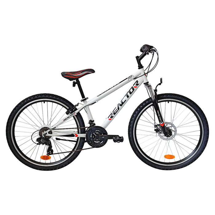 Bicycle REACTOR COMPASS DISC 26" GREY SPEEDS 18, 18 SPEEDS, STEEL FRAME