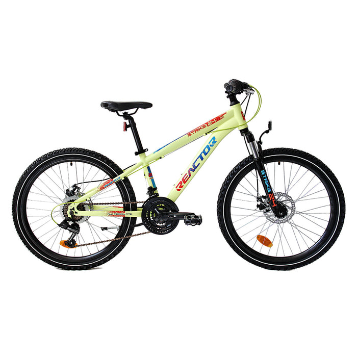 Bicycle REACTOR STRIKE 24" NEON SPEEDS 18, 18 SPEEDS, STEEL FRAME