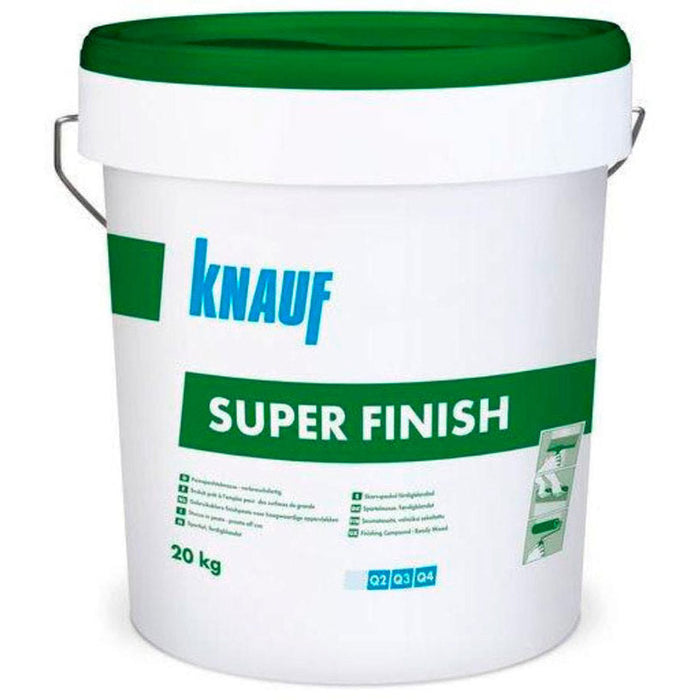 READY-MADE PUTTY MIXTURE KNAUF SUPER FINISH - Гипс и шпакловки<<<Сухи строителни смеси<<<Строителни