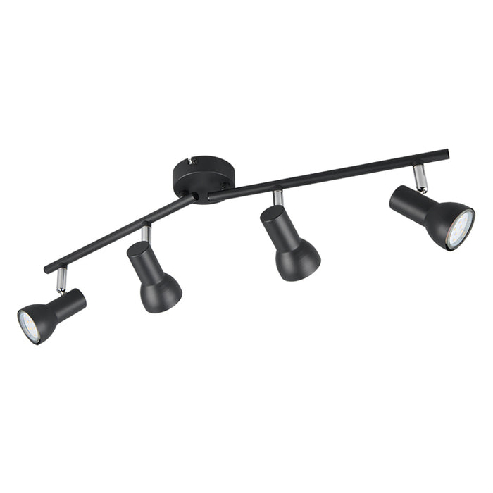 SPOT 4XGU10 BLACK REALITY CANTAR