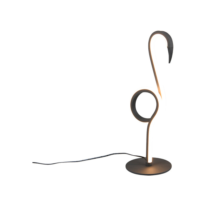 LED DESK LAMP 6W 550LM BLACK REALITY INGO