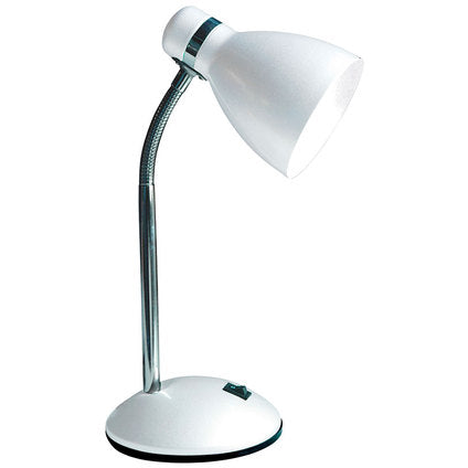 TABLE LAMP WHITE E27 25W WITH REALITY KEY