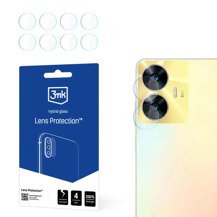 Realme C55 - 3mk Lens Protection™ - Cell phone tempered glass<<<HurtelXML