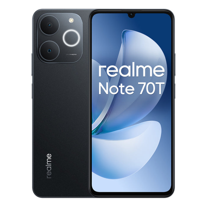 Smartphone Realme NOTE 70T 4 GB RAM 256 GB 6,74" Unisoc Black