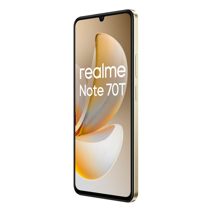 Smartphone Realme NOTE 70T 4 GB RAM 256 GB 6,74" Unisoc Golden