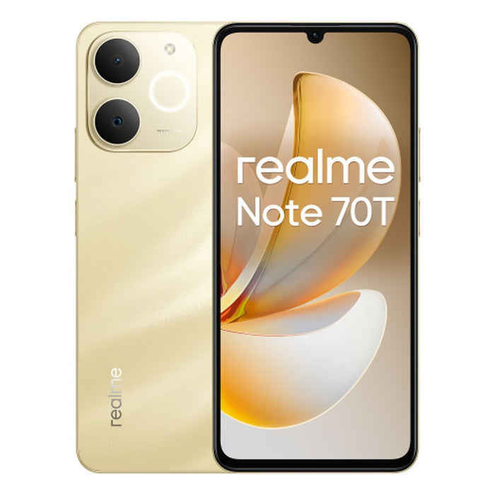 Smartphone Realme NOTE 70T 6,74" Octa Core 4 GB RAM 256 GB Gold