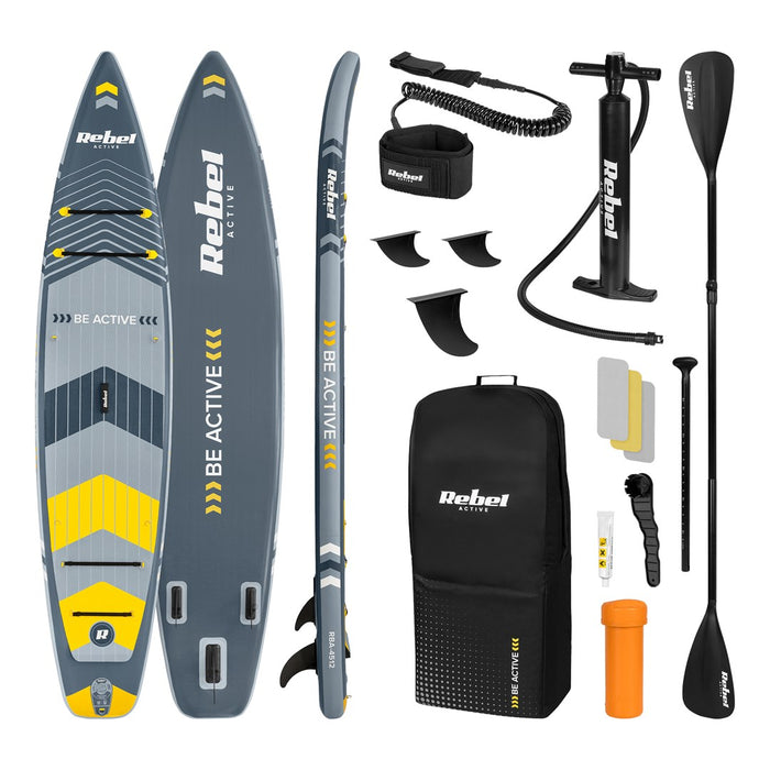 SUP BOARD 381 CM REBEL ACTIVE PRO TOURING SET RBA-4512
