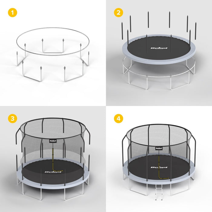 REBEL ACTIVE TRAMPOLINE PRO 14FT/427CM