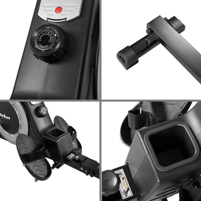 REBEL ACTIVE RBA1005 rowing machine Magnetic