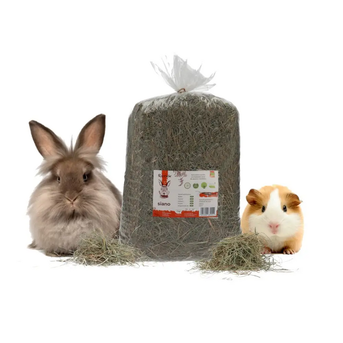 RECEK Meadow hay for rodents - hand-packed - 1,5 kg - FodderDMZ-KAR<<<For small animalsDMZ<<<ActionPL