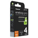 Rechargeable batteries PANASONIC ENELOOP PRO AAA 930 mAh 4 szt (BK-4HCDE/4CP) - Rechargeable