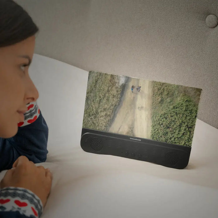 Rechargeable Screen Magnifier with Speaker for Mobile Phones Screenier InnovaGoods - Електроника Телефони и