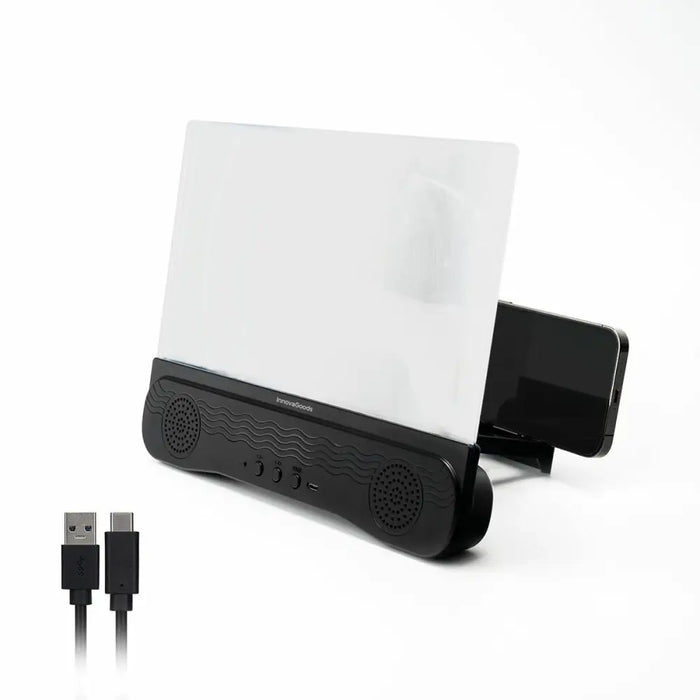 Rechargeable Screen Magnifier with Speaker for Mobile Phones Screenier InnovaGoods - Електроника Телефони и