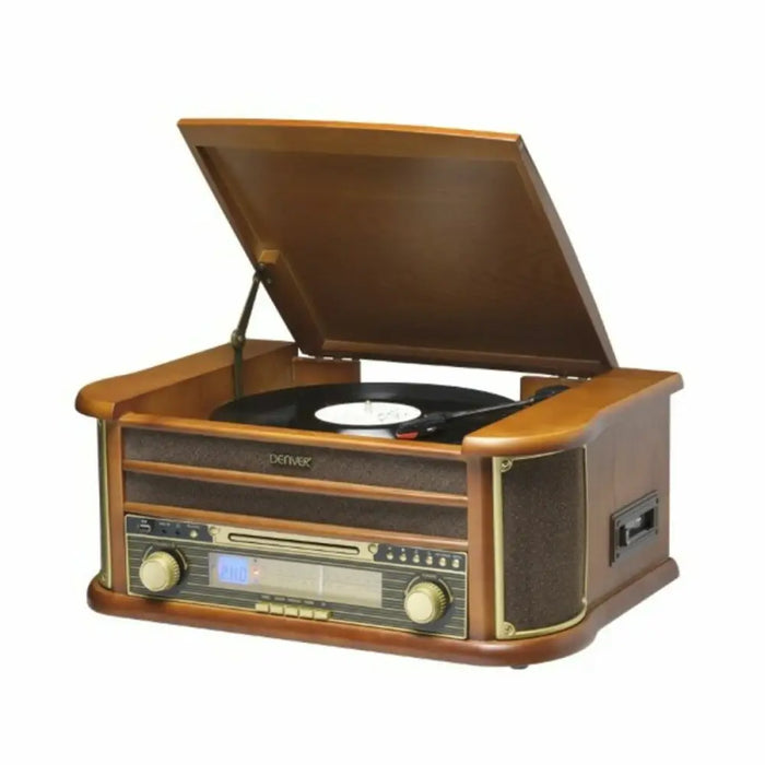 Record Player Denver Electronics MCR-50MK3 USB 5W Wood - Електроника Звук<<<Компютри|