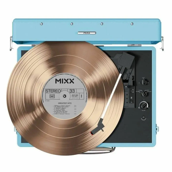 Record Player Mixx Audio Blue - Грамофон<<<Електроника Звук<<<Компютри| Електроника<<<BigBuy