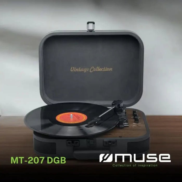 Record Player Muse MT207DGB - Електроника Звук<<<Компютри| Електроника<<<BigBuy&&&Грамофон<<<Електроника