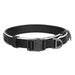 Reflective collar Dogness size S (Black) - Walking and transportation<<<Pets<<<InnproXML