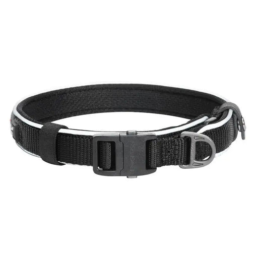 Reflective collar Dogness size S (Black) - Walking and transportation<<<Pets<<<InnproXML