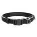 Reflective collar Dogness size S (Black) - Walking and transportation<<<Pets<<<InnproXML