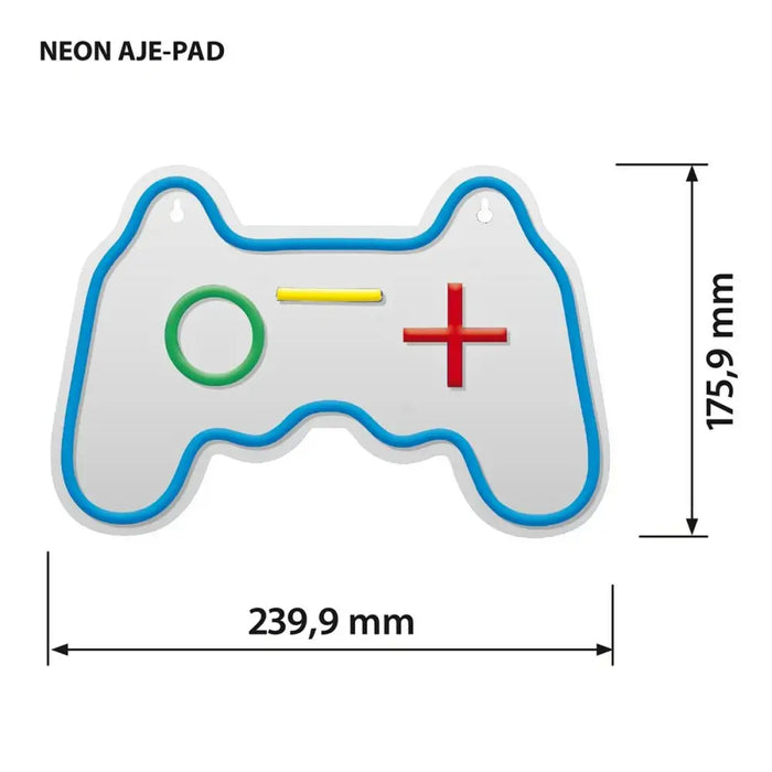 Reflective tape Activejet AJE-NEON PAD Plastic PCV (1 Piece) - Други артикули за декорация<<<Декорация и