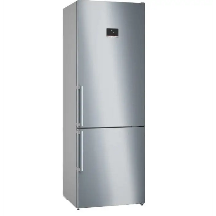 Refrigerator-freezer combination Bosch Series 4 KGN497ICT 440 l C Stainless steel - Freestanding refrigerator-freezers