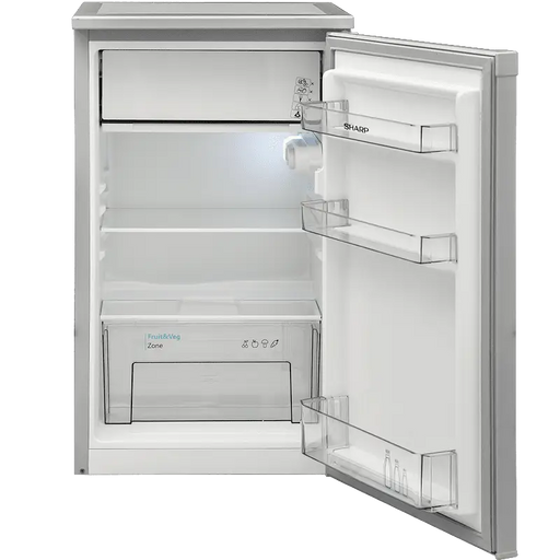 Refrigerator Sharp SJ-UE088T0S 89 l E Inox - Хладилник с една врата<<<Хладилници<<<Домакински електроуреди<<<ZoraSite