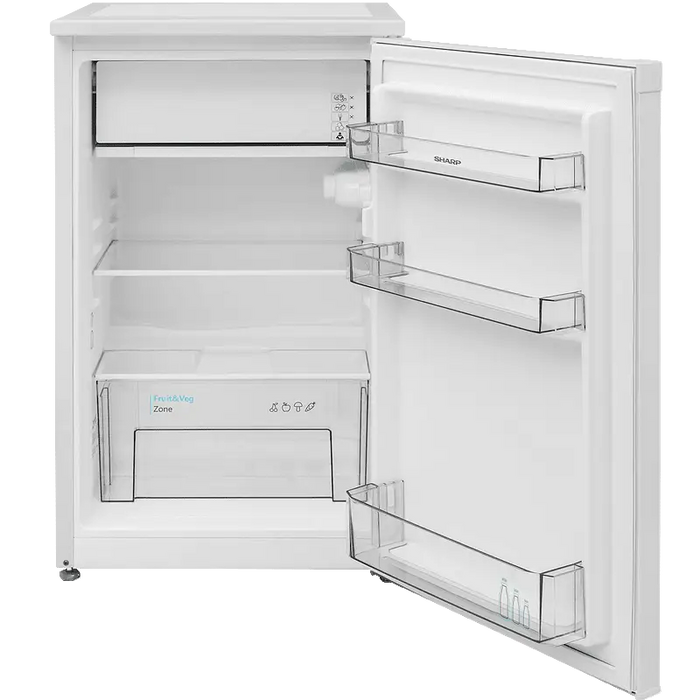 Refrigerator Sharp SJ-UE088T0W 89 l E White - Хладилник с една врата<<<Хладилници<<<Домакински електроуреди<<<ZoraSite
