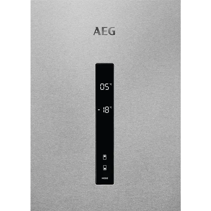 Refrigerator with freezer AEG RCB736E7MX 367 l E No Frost Stainless steel - Хладилници с