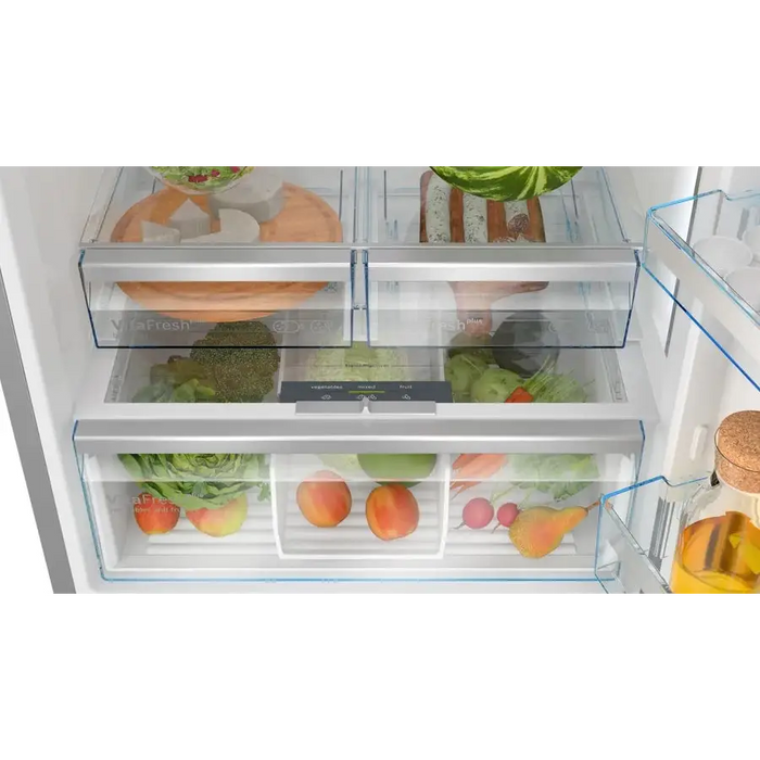 Refrigerator with freezer BOSCH KGP76AIC0N 526 l No Frost 186 x 75 cm - Хладилници с фризер<<<Хладилници<<<Едра бяла
